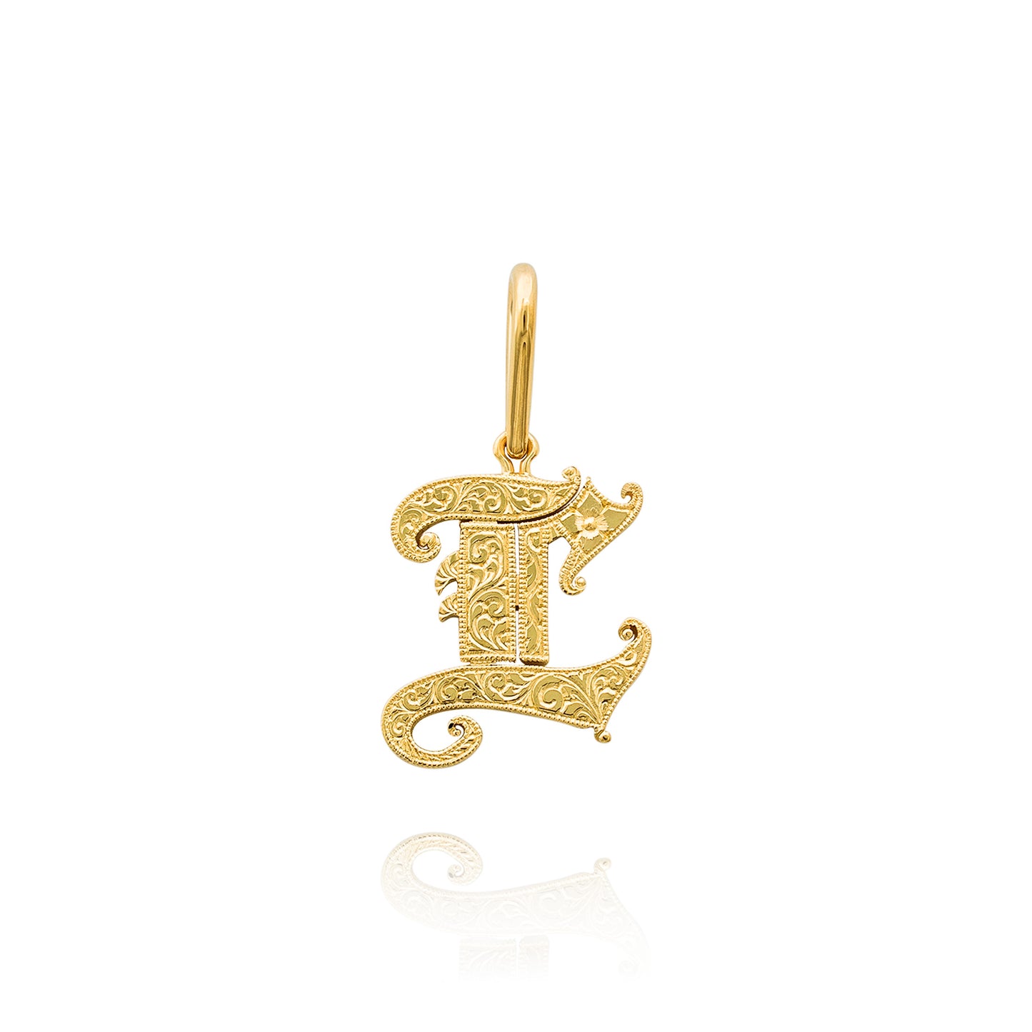 Engraved Letters Pendant - Classic
