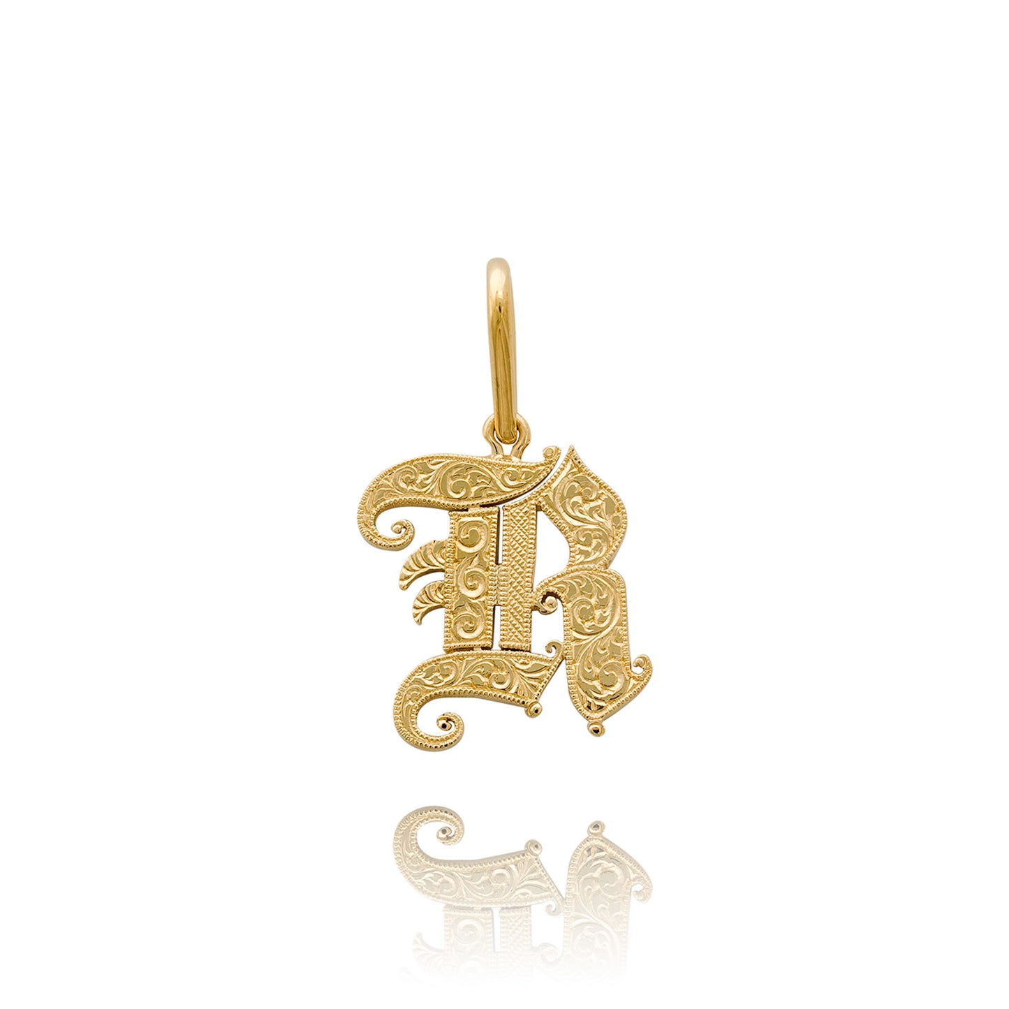 Engraved Letters Pendant - Classic