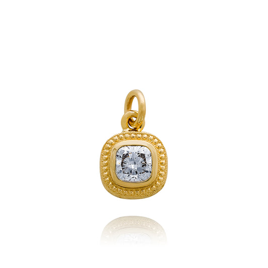 Diamond Bezel Pendant