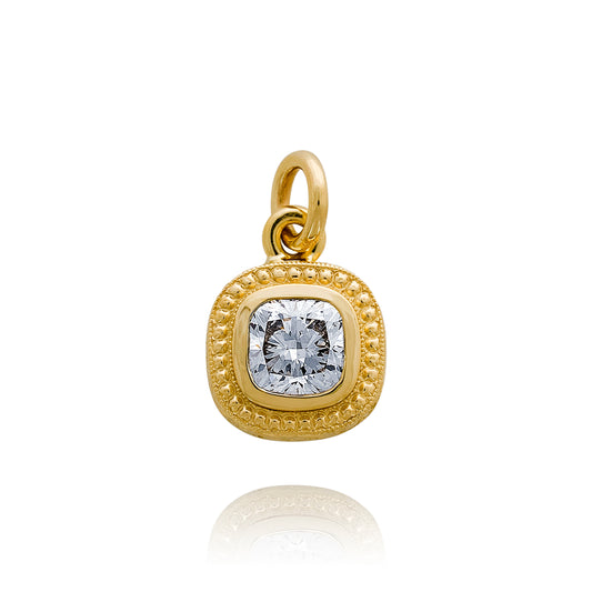 Diamond Bezel Pendant