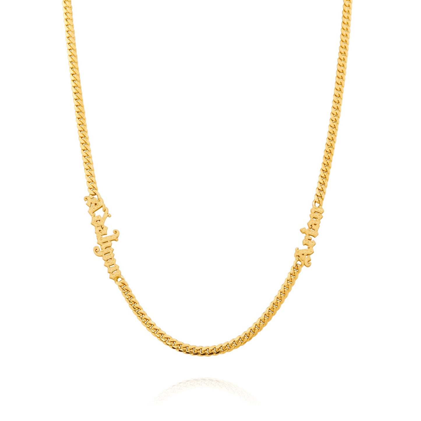 Name Plate Chain - Engraved