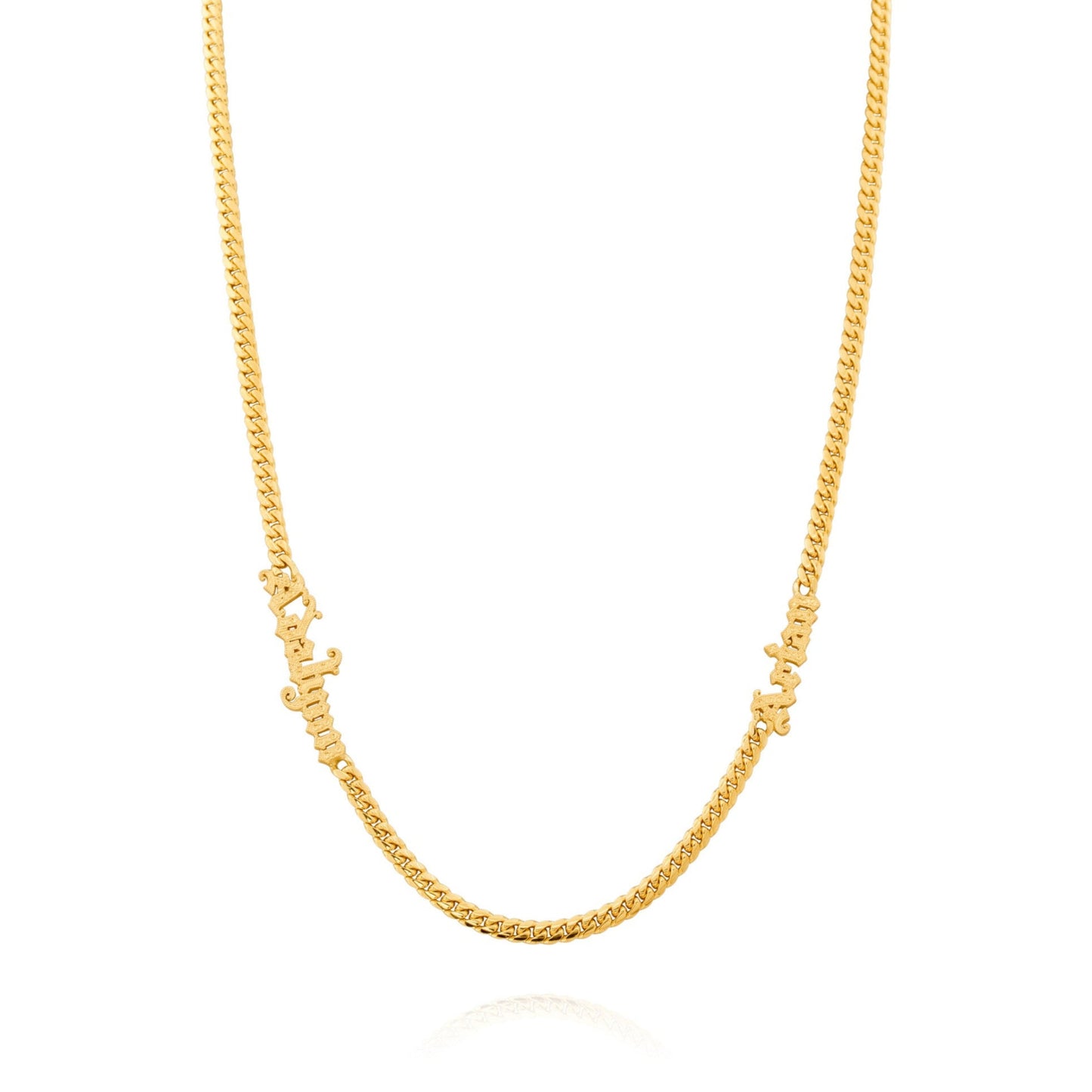 Name Plate Chain - Engraved