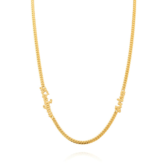 Name Plate Chain - Engraved